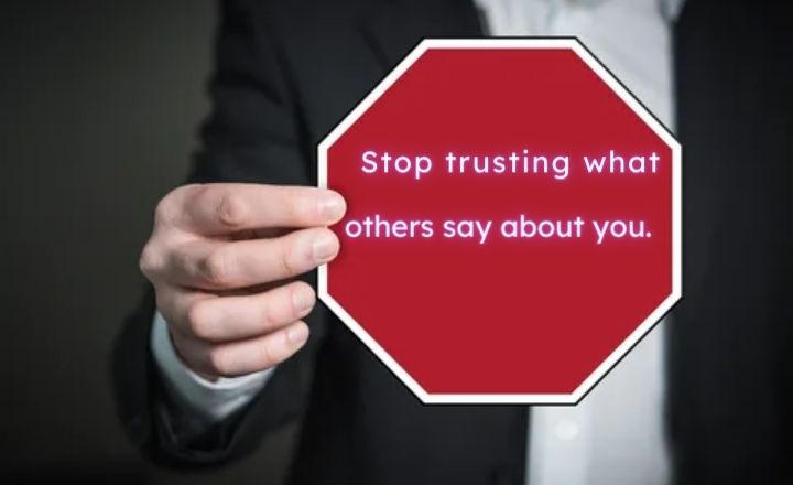 Stop trusting