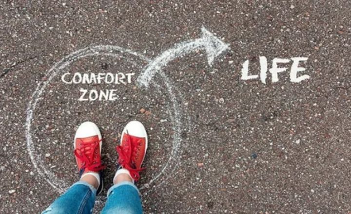 staying in your comfort zone