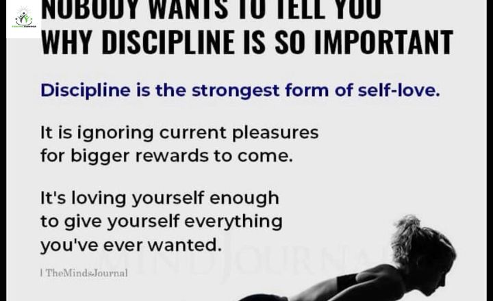 self discipline