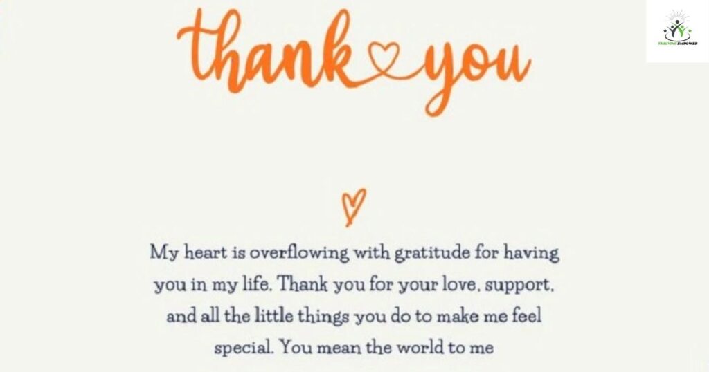 Appreciation Messages