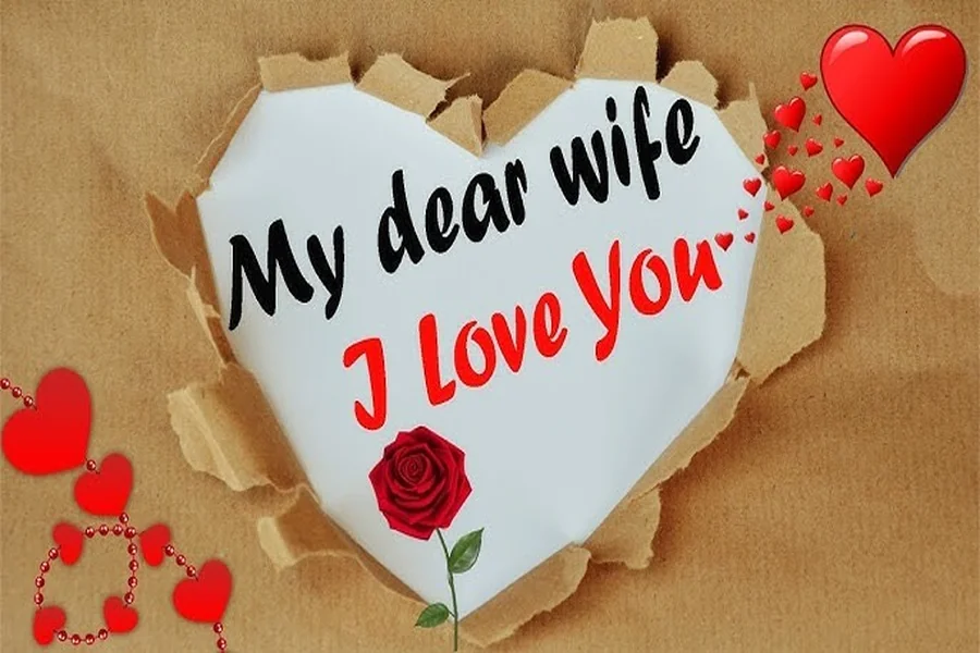 love message for my wife