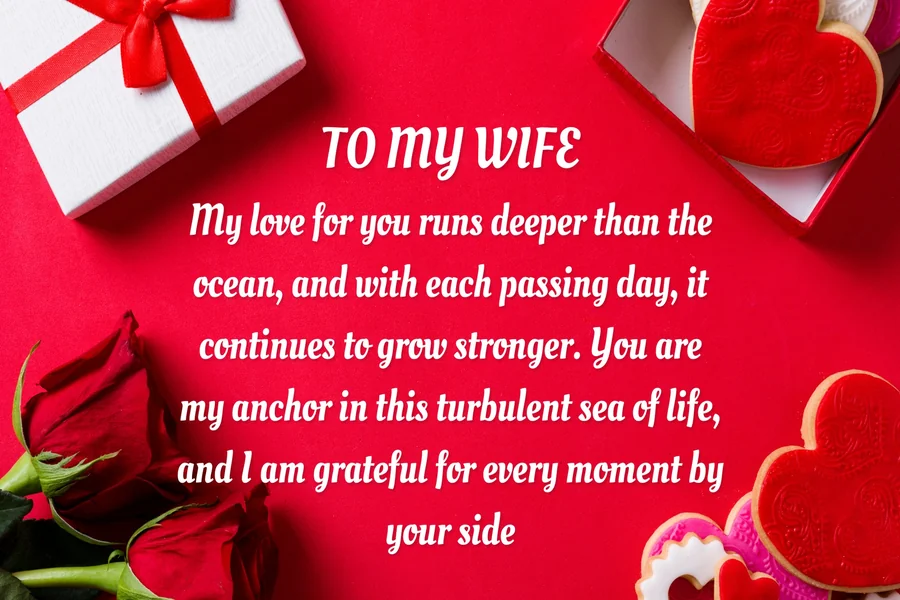 love message for my wife
