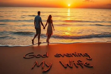 Good Evening Message for My Wife